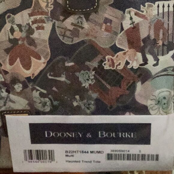 DOONEY & BOURKE NEW IN PACKAGING DISNEY THE HAUNTED MANSION TOTE BAG - Picture 3 of 11